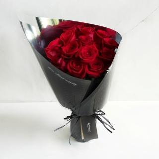 【CNFlower 西恩】炙愛 紅玫花束(送禮/買花/花禮/鮮花)