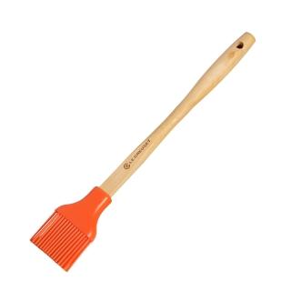【Le Creuset】耐熱矽膠B油刷(火焰橘)