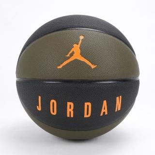 【NIKE 耐吉】Nike Jordan Ultimate 8P 籃球 標準 7號 室內外 飛人 喬丹 黑綠(BB9137-250)
