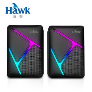 【Hawk 浩客】U205 USB發光喇叭(08-HGU205BK)