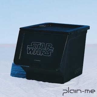 【plain-me】星際大戰 STAR WARS經典LOGO家用整理箱(掀蓋式收納箱 好收納 不占空間)