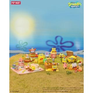 【POPMART 泡泡瑪特】海綿寶寶野餐派對系列公仔盒玩(9入盒裝)