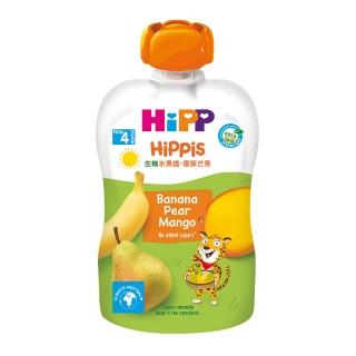【HiPP-即期品】喜寶生機水果趣系列100g*6(香蕉芒果)效期2023/02/16