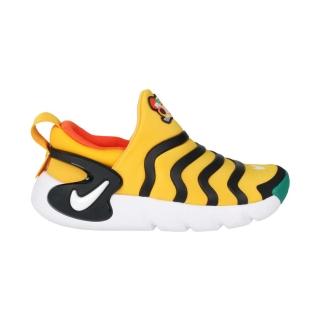 【NIKE 耐吉】17-22CM_DYNAMO GO FLYEASE SE-PS男女中童休閒運動鞋 黃黑橘白綠(DR0270-700)