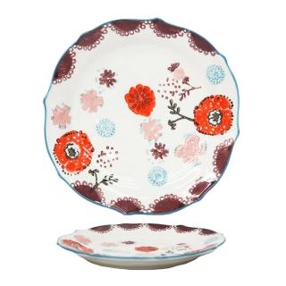 【Royal Duke】古典印花風格系列-8吋圓盤-花園(古典 印花 圓盤 點心盤 文青 派對)