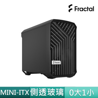 【Fractal Design】Torrent Nano Black Solid 電腦機殼-黑(冷卻性能最強散熱)