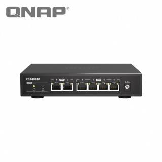 【QNAP 威聯通】QSW-2104-2T 6埠 Multi-Gig 五速無網管型交換器