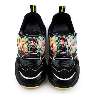 【童鞋城堡】鬼滅透氣運動鞋 鬼滅之刃(KG8603-黑)