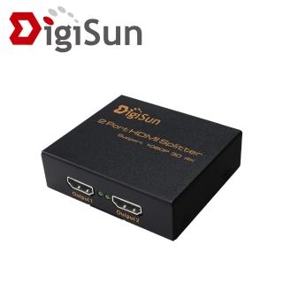 【DigiSun 得揚】VH712 4K2K HDMI一進二出影音分配器
