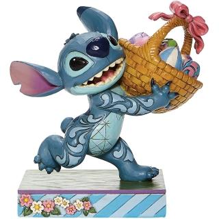 【Enesco】精品家飾 Disney 迪士尼 史迪奇復活節蛋居家擺飾