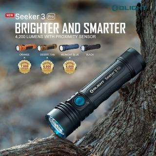 【Olight】SEEKER 3 PRO 經典黑(4200流明 超高亮 戰術手電筒 - 探索者 3)
