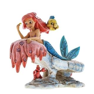 【Enesco】精品家飾 Disney 迪士尼 小美人魚25周年居家擺飾