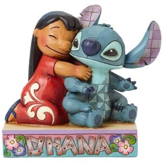 【Enesco】精品家飾 Disney 迪士尼 莉蘿與史迪奇居家擺飾