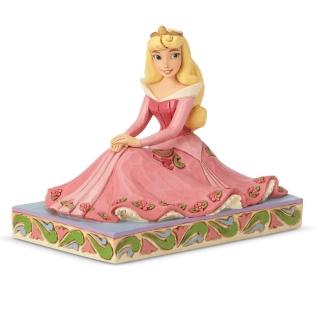 【Enesco】精品家飾 Disney 迪士尼 睡美人坐姿居家擺飾