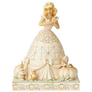 【Enesco】精品家飾 Disney 迪士尼 灰姑娘純白王國居家擺飾