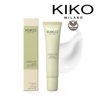 【KIKO MILANO】眼部保濕舒緩凝露 15ml(98%天然成分 溫和天然潔淨 適合敏感眼睛)