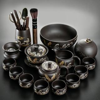【Pure】大展宏圖紫砂茶具16件組