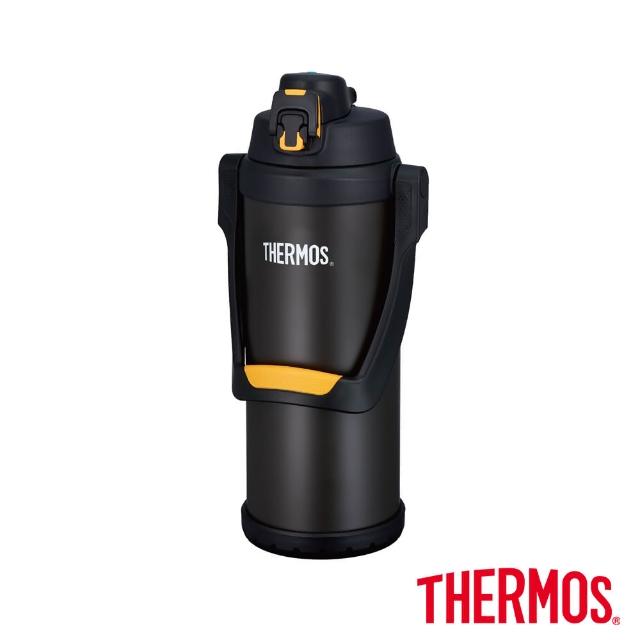 【THERMOS膳魔師】買1送1_不鏽鋼彈蓋真空保冷瓶2500ml+2500ml(FFV-2501)