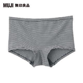 【MUJI 無印良品】女有機棉混彈性天竺無側縫平口內褲(共7色)