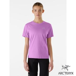 【Arcteryx 始祖鳥】女 LOGO 短袖 休閒 Tee(梅爾紫)