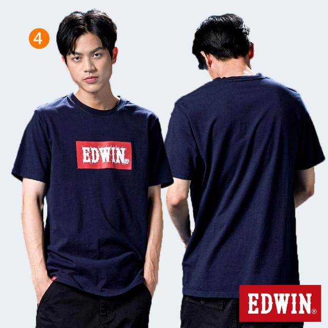 【EDWIN】momo獨家 LOGO T-男女(任選)