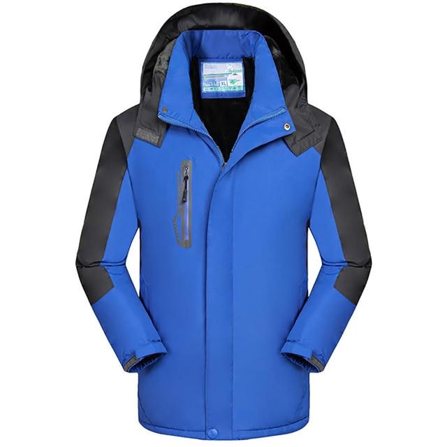 【Billgo】保暖防潑水衝鋒衣 機能防風禦寒男女外套 7色 XL~4XL碼(加厚加絨、情侶款)