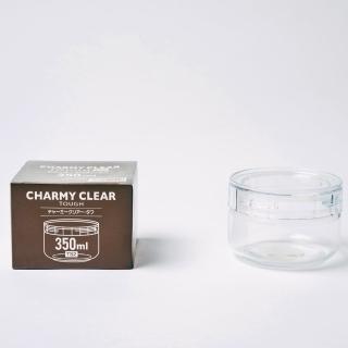 【日本星硝】Charmy Clear - TOUGH系列密封玻璃罐 350ml