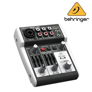 【BEHRINGER】小型混音器 XENYX 302USB 5輸入 USB供電 好攜帶(內建麥克風前置放大器)