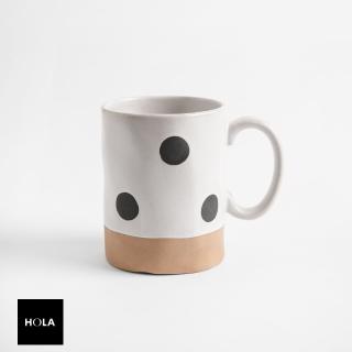 【HOLA】芸點陶瓷馬克杯400ml 白
