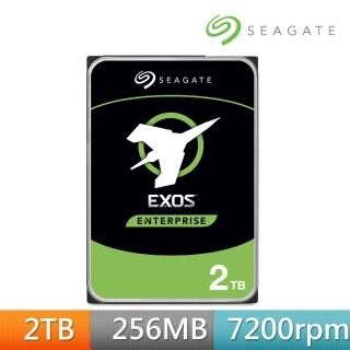 【SEAGATE 希捷】企業級 EXOS 2TB 3.5吋 7200轉 SAS 企業級硬碟(ST2000NM003A)