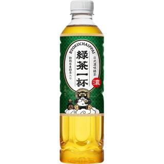 【綠茶一杯】日式濃味綠茶520ml*24入