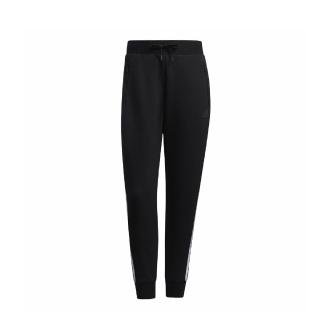 【adidas 愛迪達】運動長褲 Training Sport Pants 女款 黑 經典 三條線 透氣 棉質 愛迪達(GT6826)