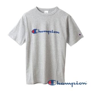 【Champion】Basic Logo短Tee-灰