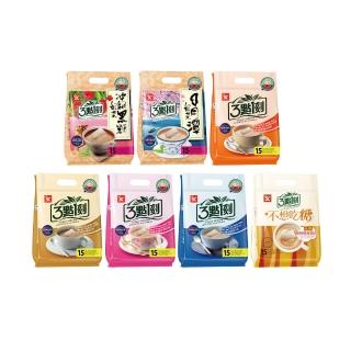 【3點1刻】奶茶系列x3袋任選(20g x15入/袋；原味/伯爵/炭燒/玫瑰花果/日月潭/沖繩黑糖/減糖原味)