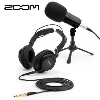 【ZOOM】ZDM-1PMP PODCAST 超心形/指向性/播客麥克風套裝組(ZDM-1PMP PODCAST)