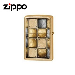 【Zippo】金屬格子趣 打火機(28539)
