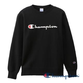 【Champion】Basic草寫Logo大學Tee-黑色