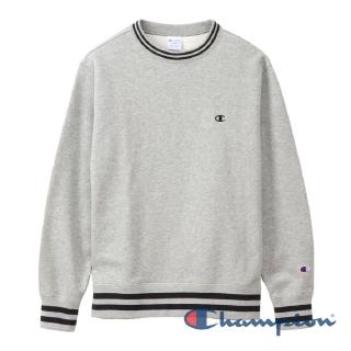 【Champion】Basic小Logo大學Tee -灰色