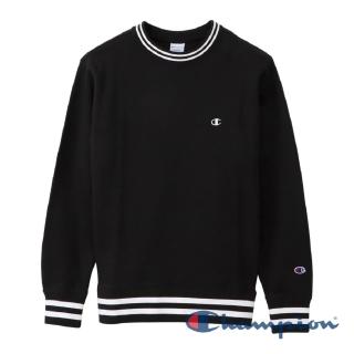 【Champion】Basic小Logo大學Tee -黑色