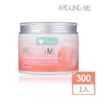 【韓國 AROUND ME】蜜桃維他命C潤白乳霜-300g