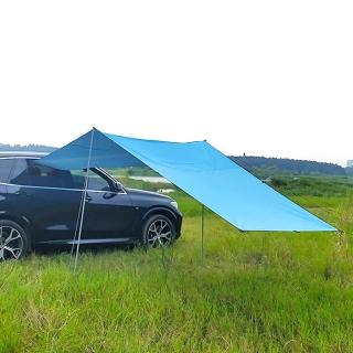 【外出趣】露營車邊帳組-M號300x200(天幕帳 帳篷 車尾帳 車邊帳)