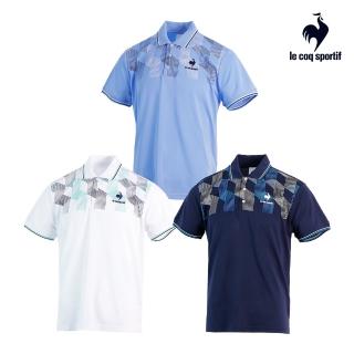 【LE COQ SPORTIF 公雞】涼感與3M吸排運動生活短袖POLO衫 男-3色-LWP21650