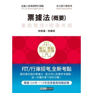2022細說金融基測／銀行招考：票據法（概要）
