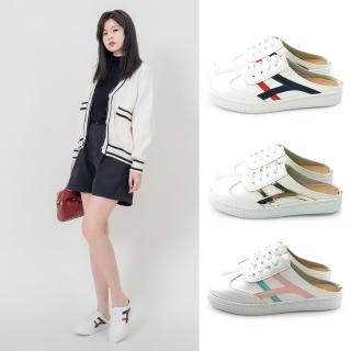 【MATERIAL】【全尺碼23-27】女鞋 穆勒鞋 MIT時尚休閒風懶人鞋 T52119(穆勒鞋)