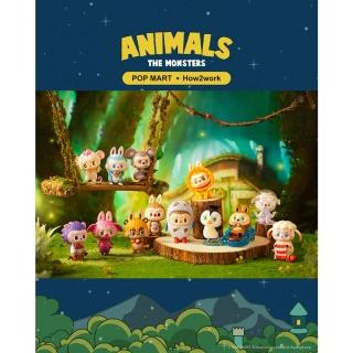 【POPMART 泡泡瑪特】LABUBU精靈動物系列公仔盒玩(12入盒裝)
