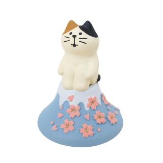 【DECOLE】concombre 富士櫻花貓