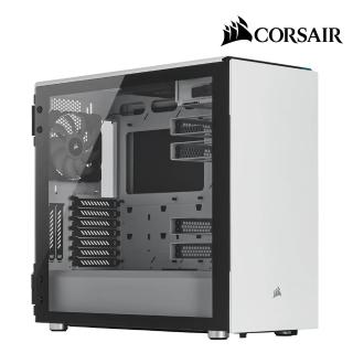 【CORSAIR 海盜船】Carbide Series 678C 電競機殼-白(低噪音／鋼化玻璃)