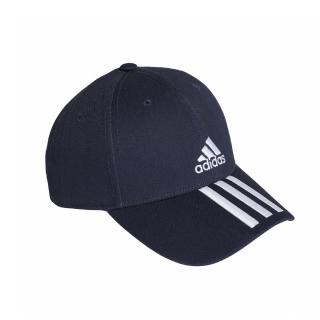 【adidas 愛迪達】老帽 3-Stripes Baseball Cap 海軍藍 三線 棒球帽 愛迪達 抗UV 可調式(GE0750)