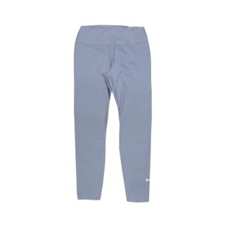 【NIKE 耐吉】內搭褲 Leggings 女款 灰藍 中腰 束褲 快乾 瑜珈褲 運動褲 緊身長褲(DQ1171-493)