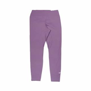 【NIKE 耐吉】內搭褲 Leggings 女款 薰衣草紫 中腰 快乾 束褲 瑜珈褲 運動褲 緊身長褲(DQ1171-574)